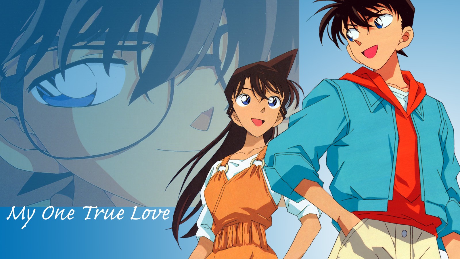 Shinichi Kudo And Ran Mouri 1080p - HD Wallpaper 