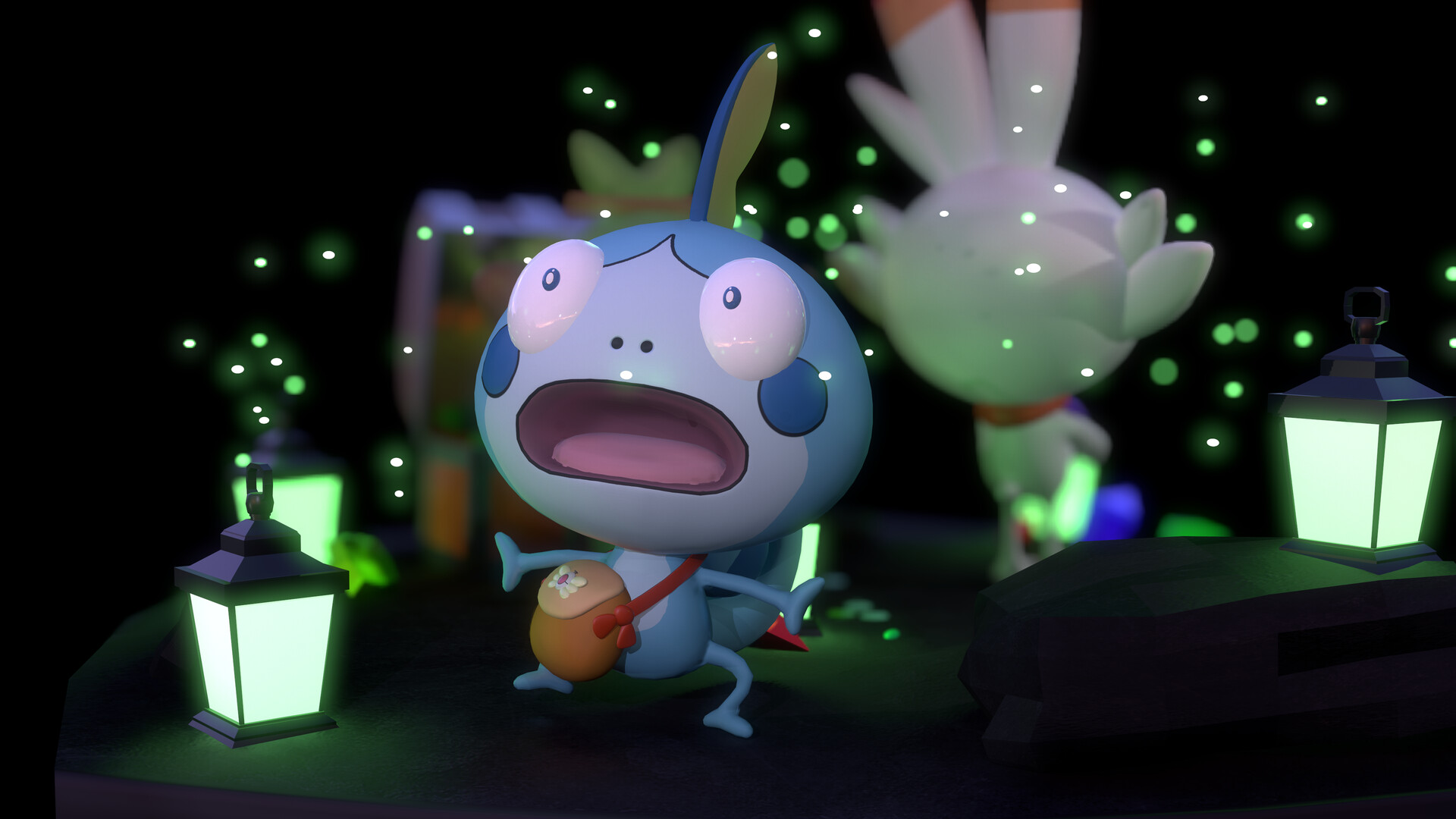 Sword And Shield Mystery Pokemon - HD Wallpaper 