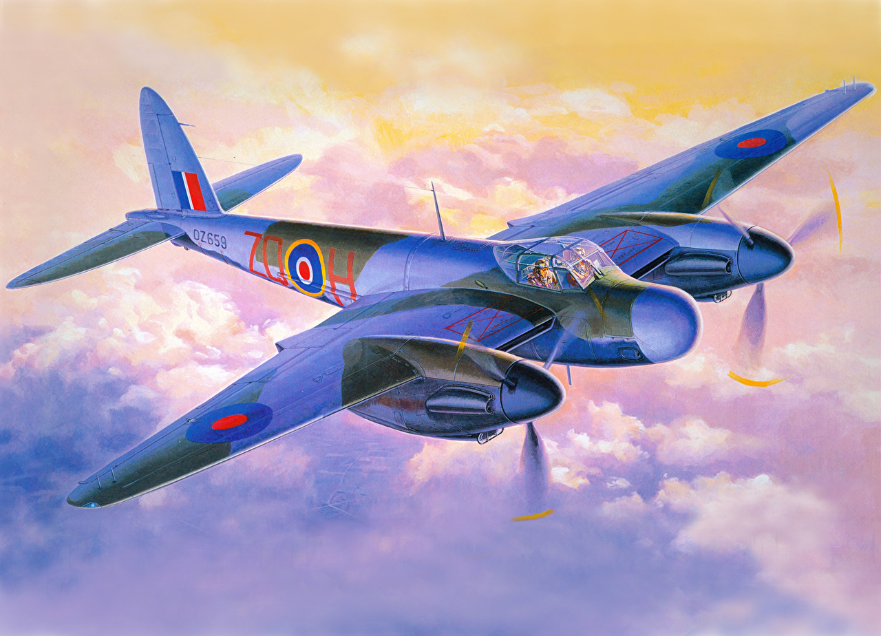 De Havilland Mosquito Tamiya 1 48 - HD Wallpaper 
