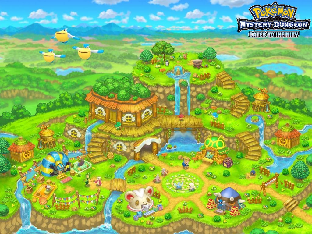Pokemon Mystery Dungeon - Pokemon Mystery Dungeon Gates To Infinity - HD Wallpaper 