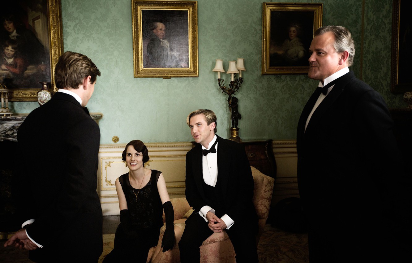 Photo Wallpaper Interior, Frame, The Series, Actors, - Downton Abbey - HD Wallpaper 
