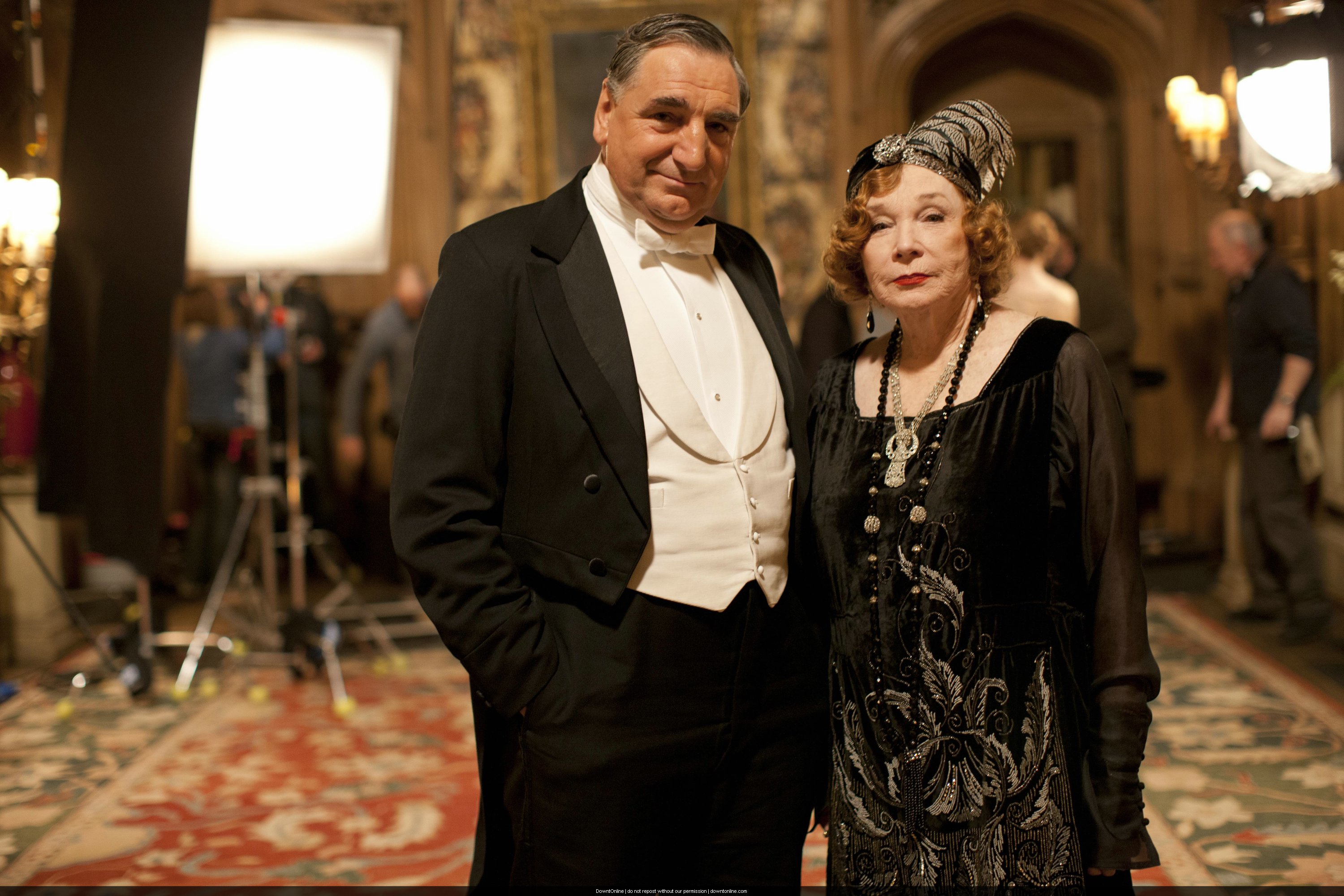 Downton Abbey Carson Season 1 - HD Wallpaper 