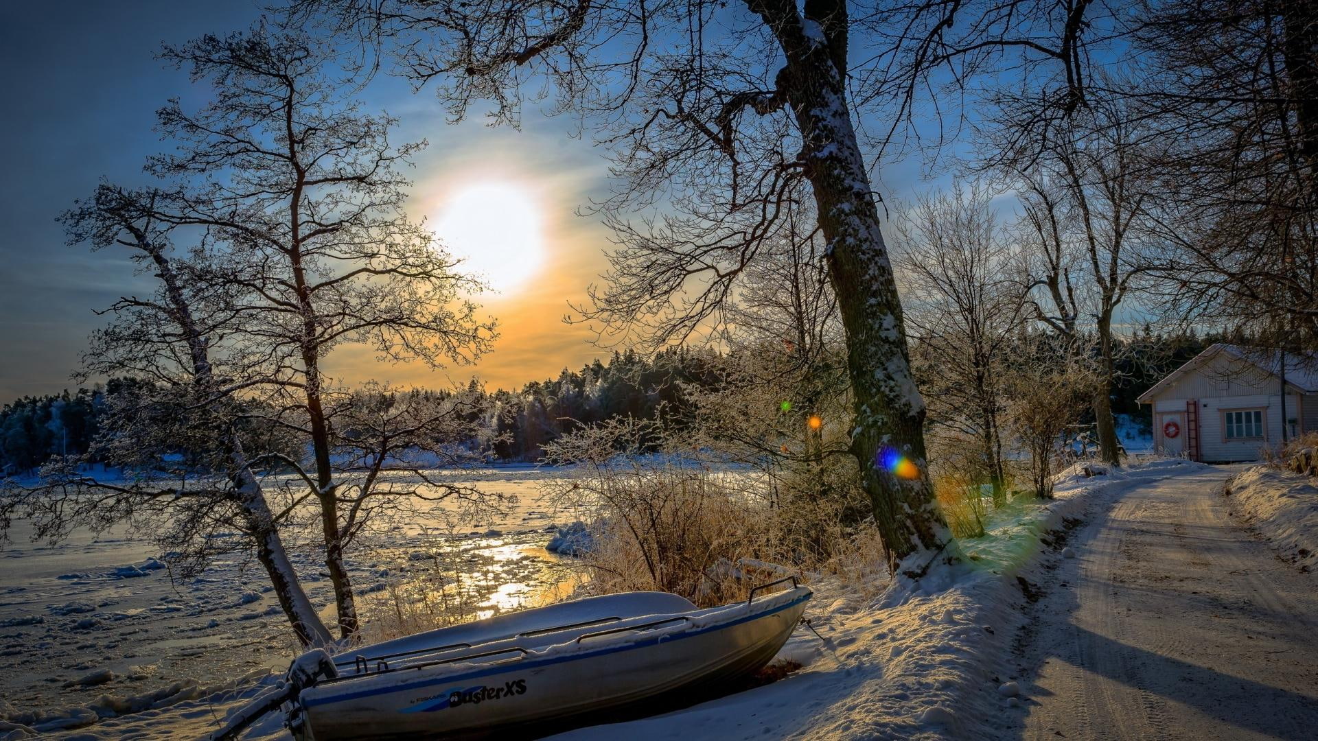 Sun In Winter - HD Wallpaper 