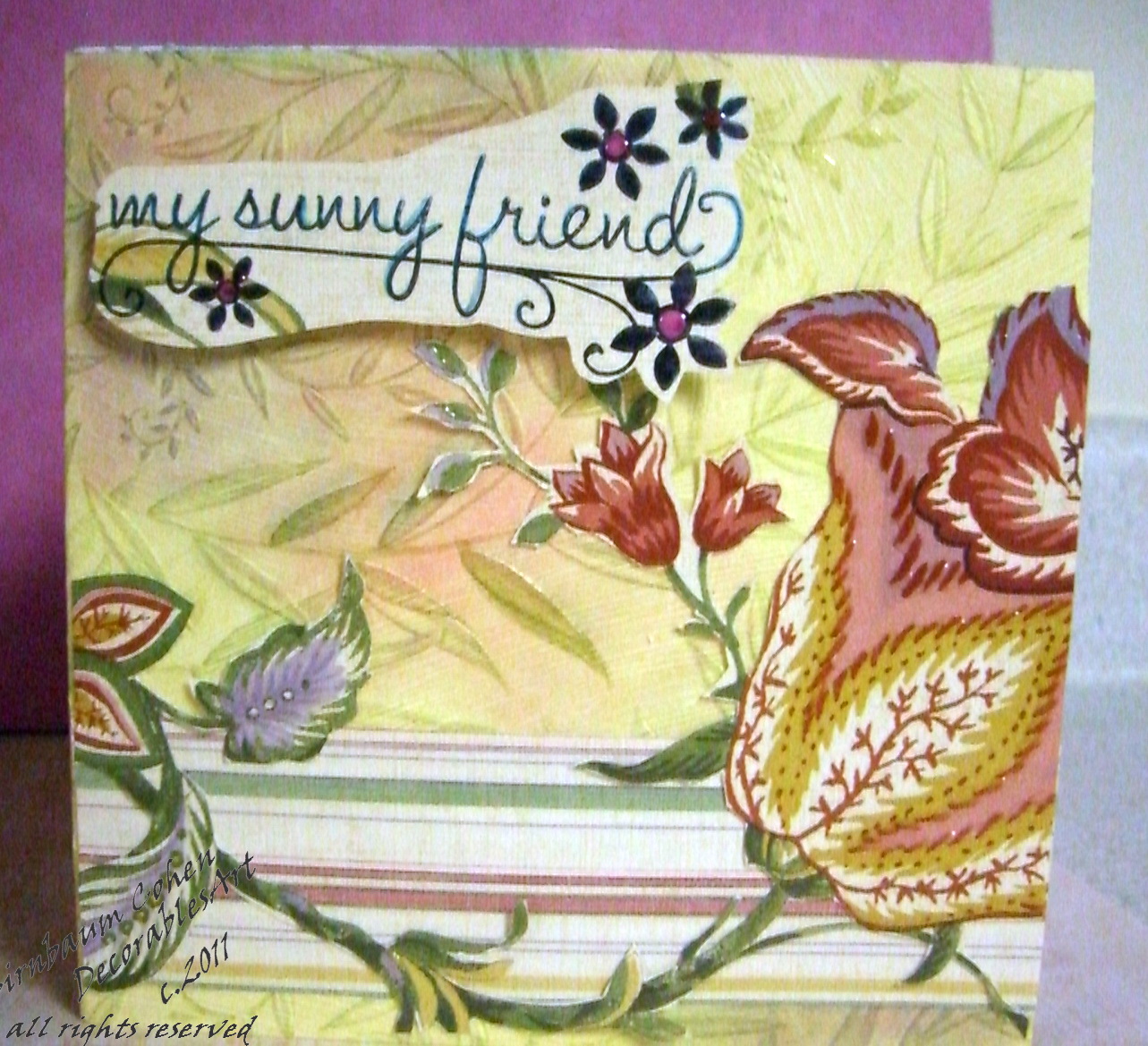 Roberta Birnbaum Wallpaper Card - Motif - HD Wallpaper 