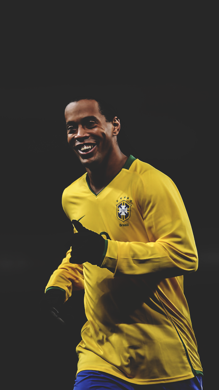 Requested By And Reblogs Are Very Appreciated - Ronaldinho Brazil Wallpaper Iphone - HD Wallpaper 
