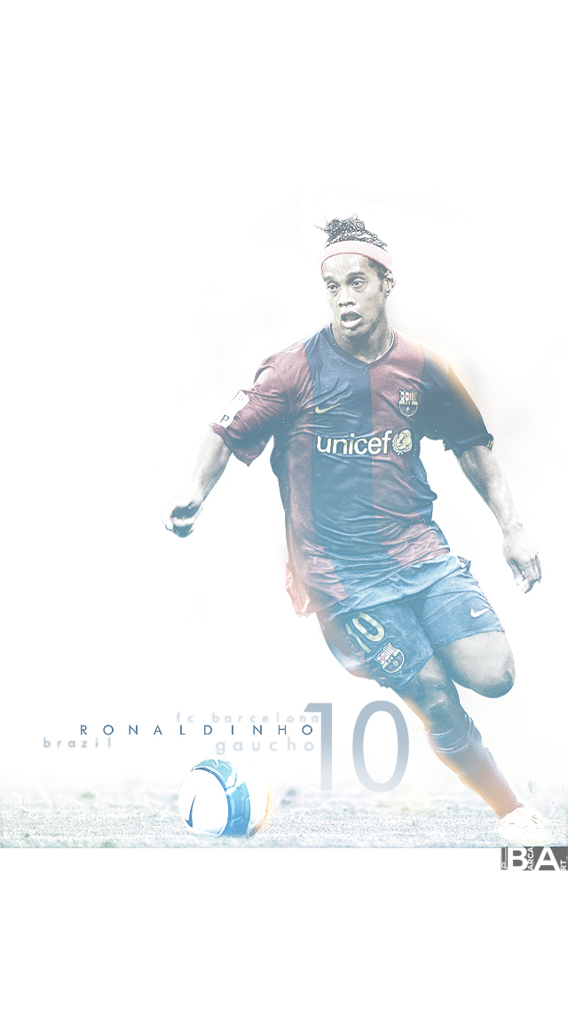 Ronaldinho Fc Barcelona - HD Wallpaper 