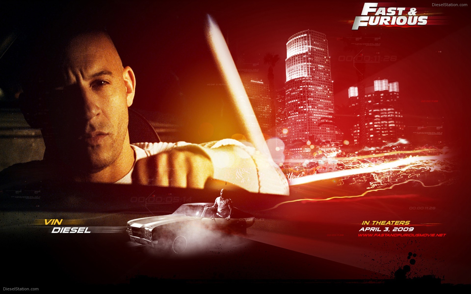Fast & Furious 4 Hd Trailer - Fast And The Furious 4 Poster - HD Wallpaper 