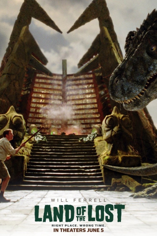 Land Of The Lost 2009 Poster - HD Wallpaper 