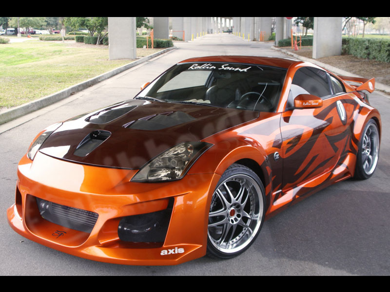 Fast And Furious Cars Wallpapers Wallpaper - Nissan 350z Body Kit - HD Wallpaper 