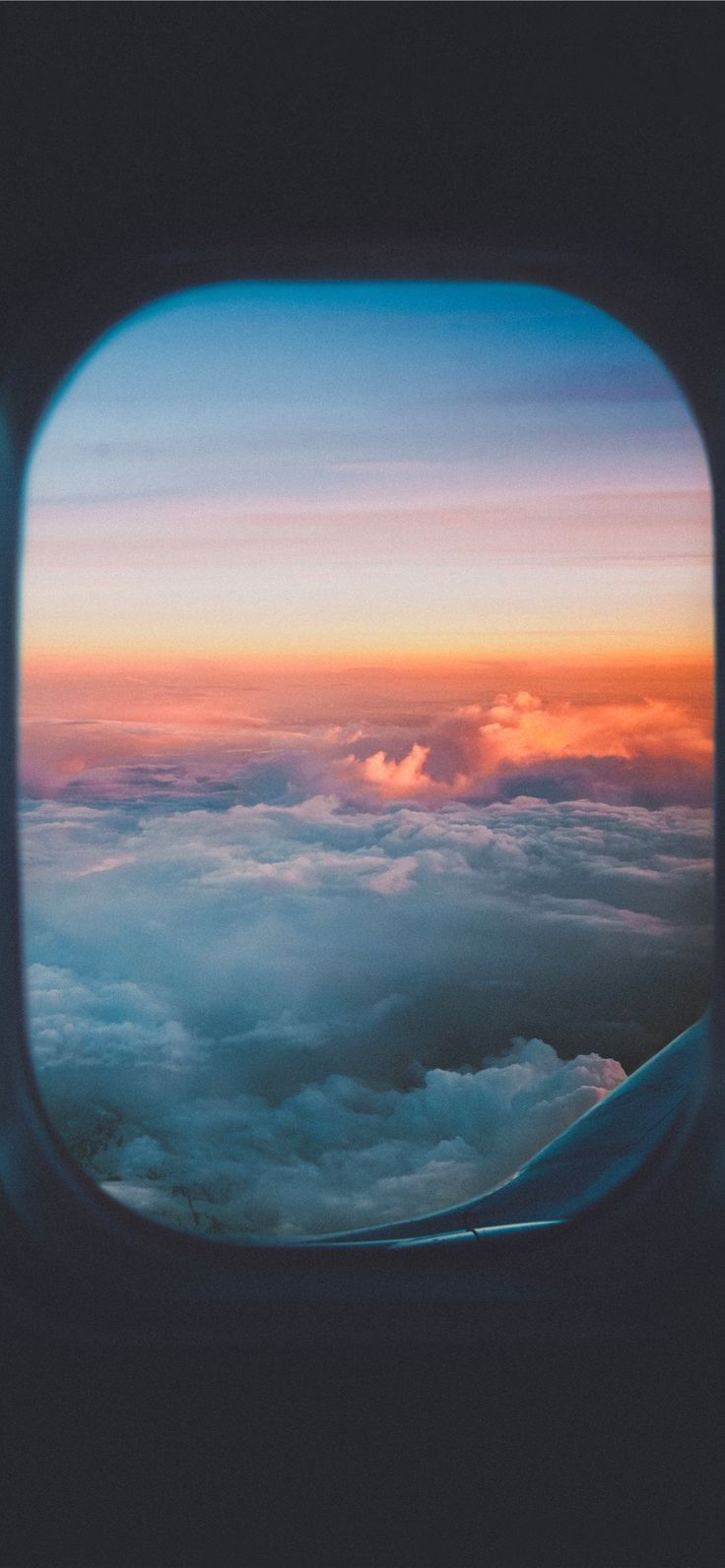 Clouds From Plane Window - HD Wallpaper 