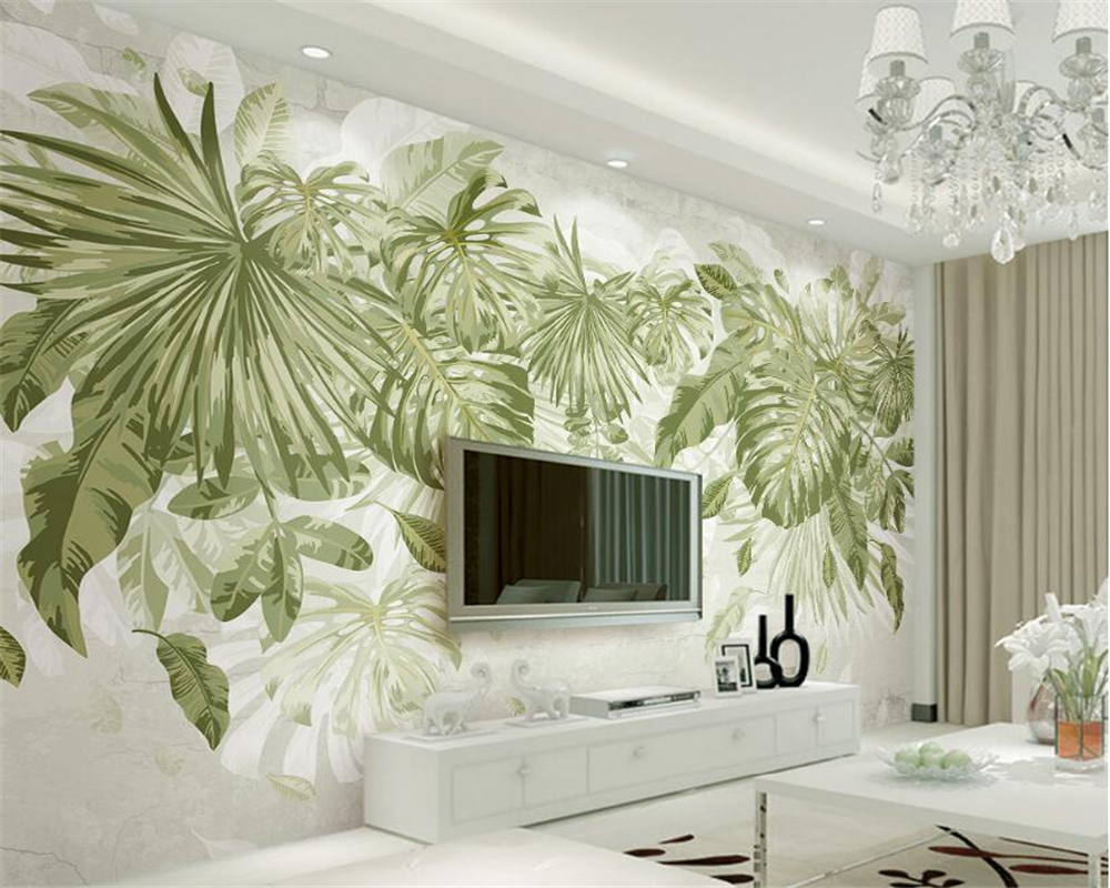 Chambre Papier Peint Vert - HD Wallpaper 