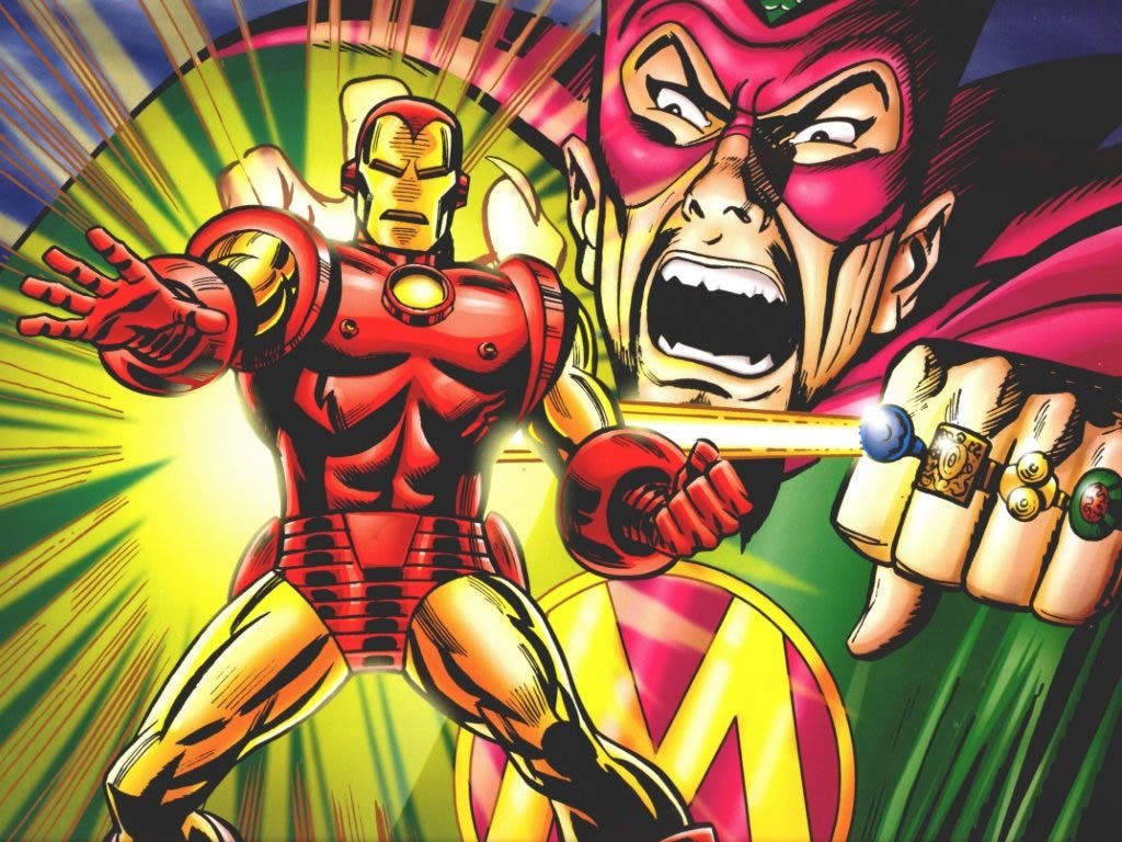 Iron Man Vs Mandarin - Homem De Ferro Mandarim - HD Wallpaper 