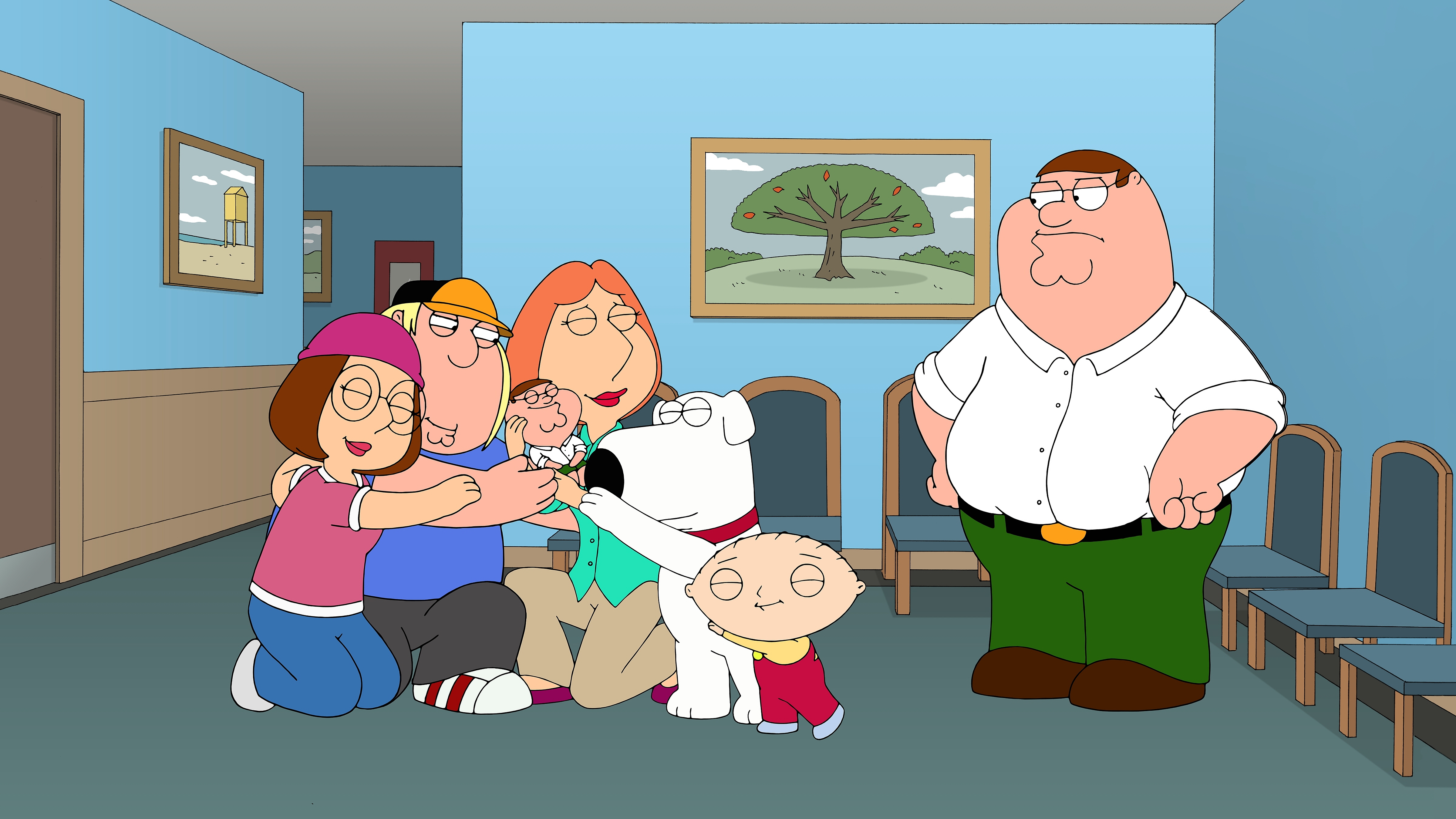 Fhdq Pc Family Guy Photos - Everyone In Family Guy - HD Wallpaper 