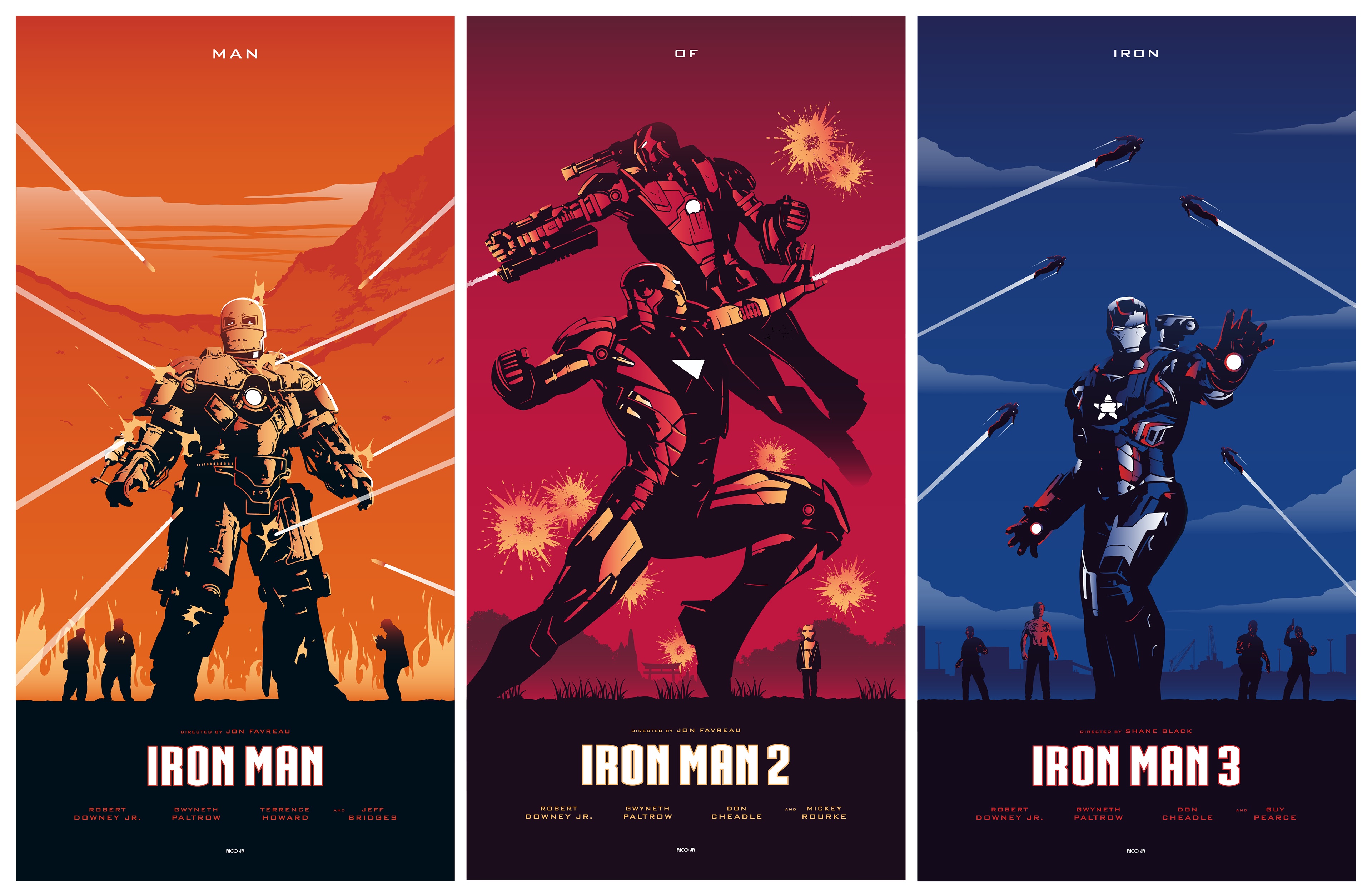 Rico Jr Iron Man - HD Wallpaper 