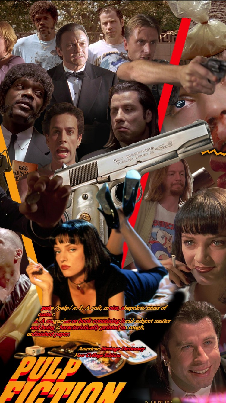 Movie Characters Pulp Fiction Reservoir Dogs The Big - Pulp Fiction - HD Wallpaper 