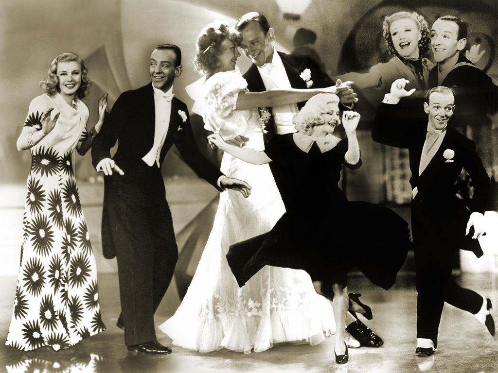 Fred & Ginger - Fred Astaire And Ginger Rogers - HD Wallpaper 