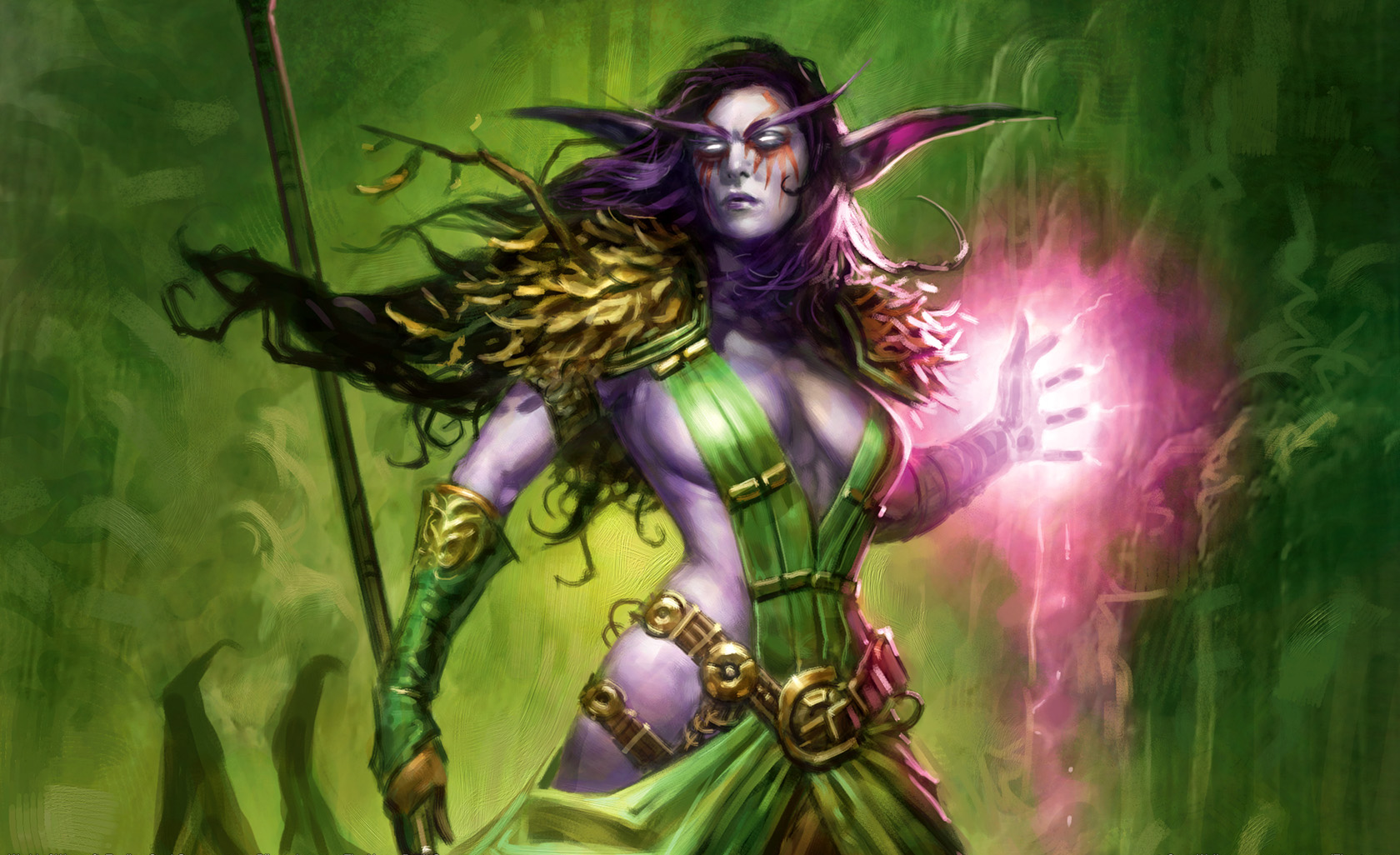 Druid Wallpaper Night Elf 1680x1026 Wallpaper Teahub Io