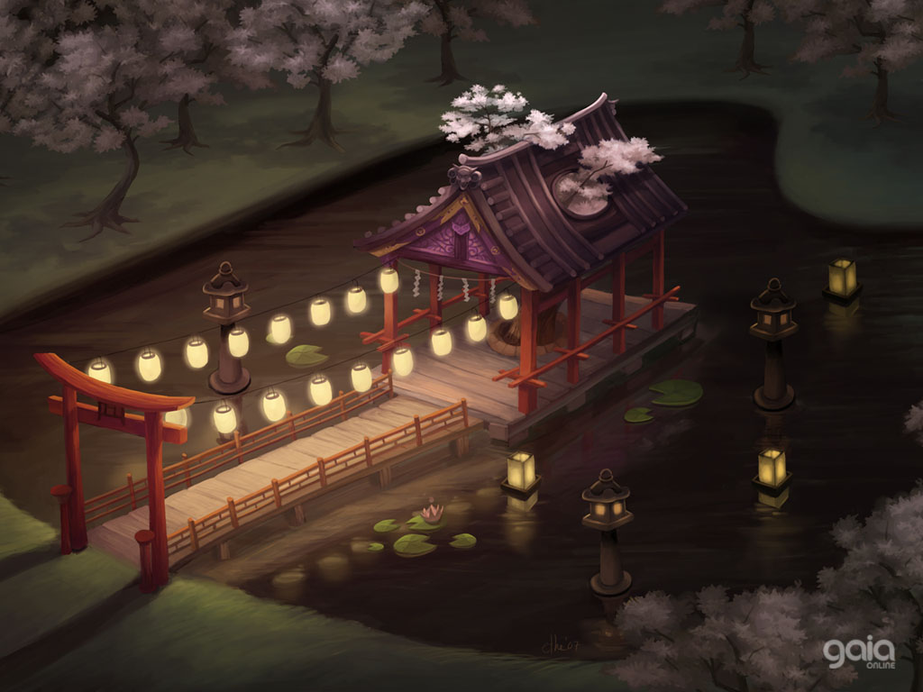 Zen Gardens Gaia Online - HD Wallpaper 