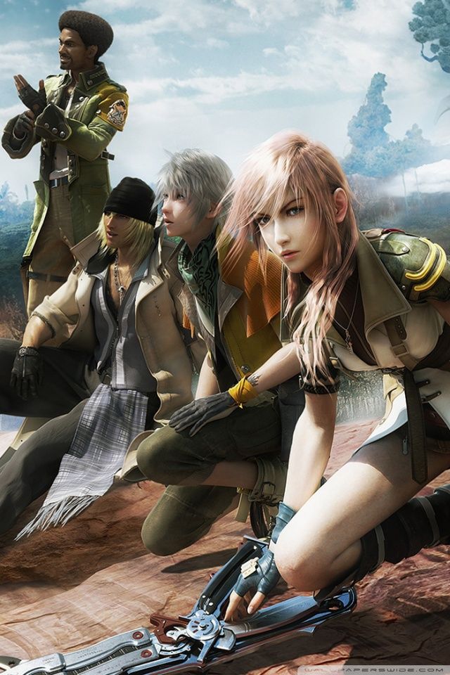 Final Fantasy 13 Wallpaper Iphone - HD Wallpaper 