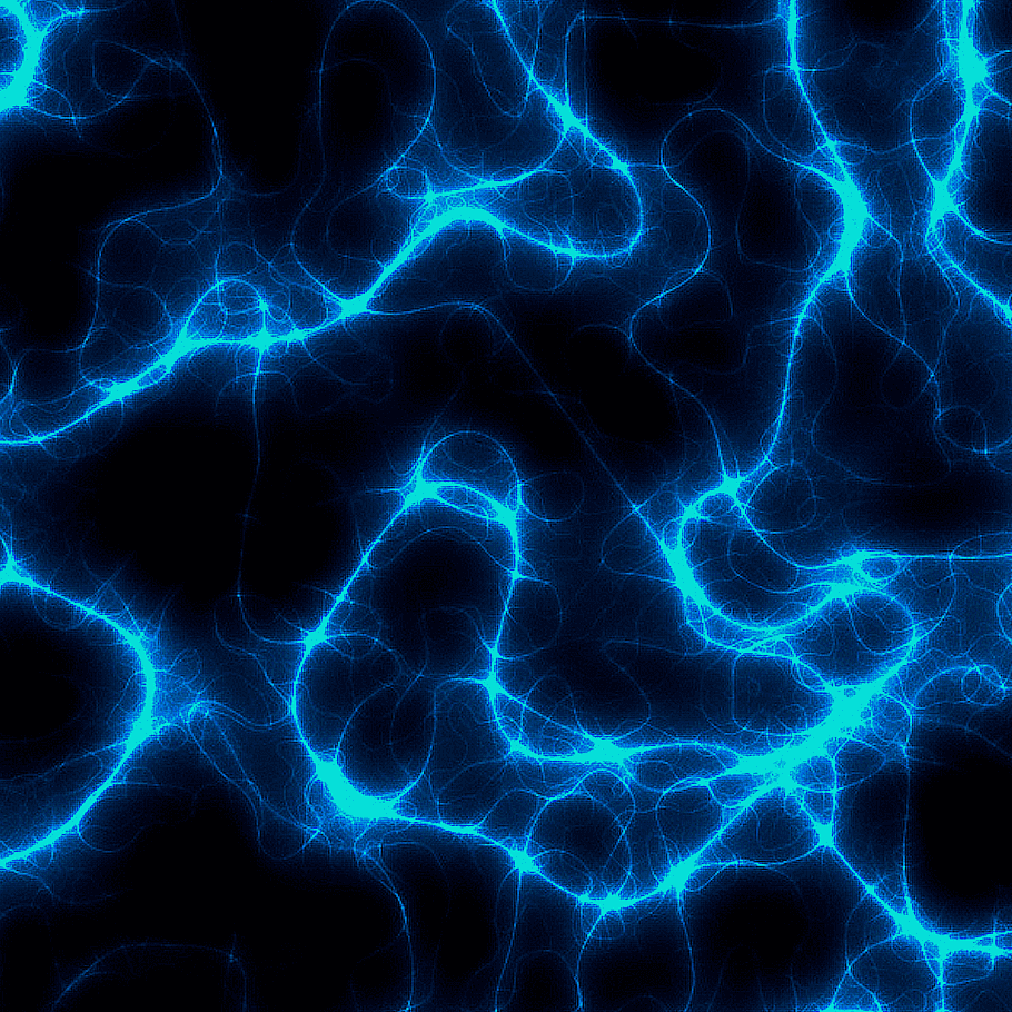 Blue String Lights, Lightning Electricity Green Thunderstorm - HD Wallpaper 