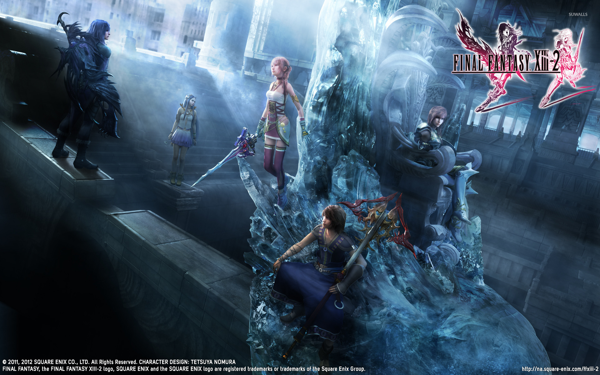Final Fantasy Xiii 2 Wallpapers Hd 19x10 Wallpaper Teahub Io