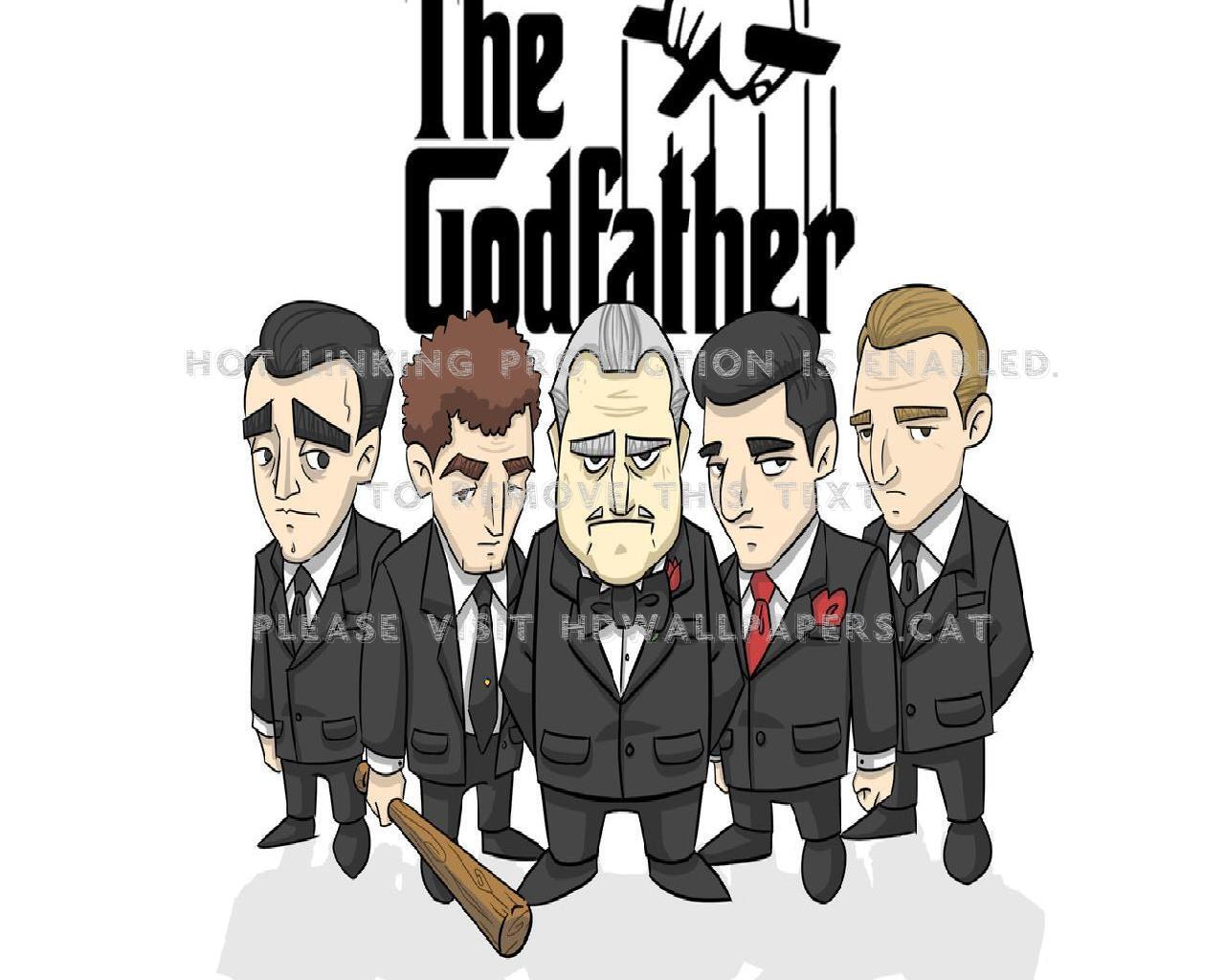 The Godfather Art Tom Hagen Fredo Corleone - Godfather Art - HD Wallpaper 