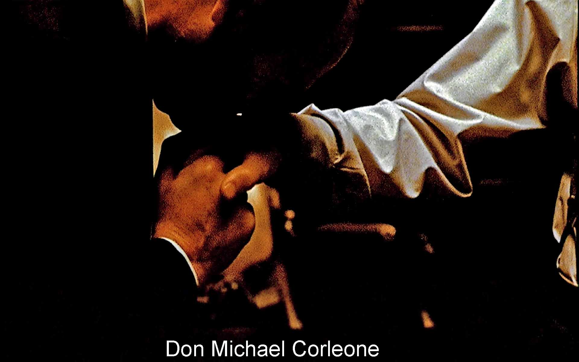 Don Michael Corleone - Poster - HD Wallpaper 