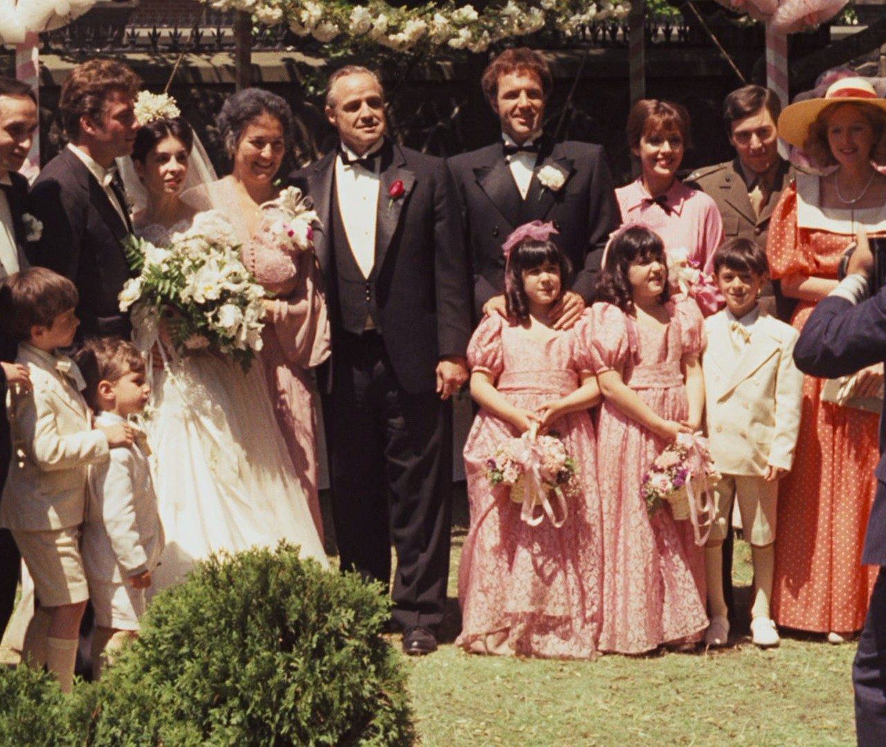 Godfather Wedding Scene - HD Wallpaper 
