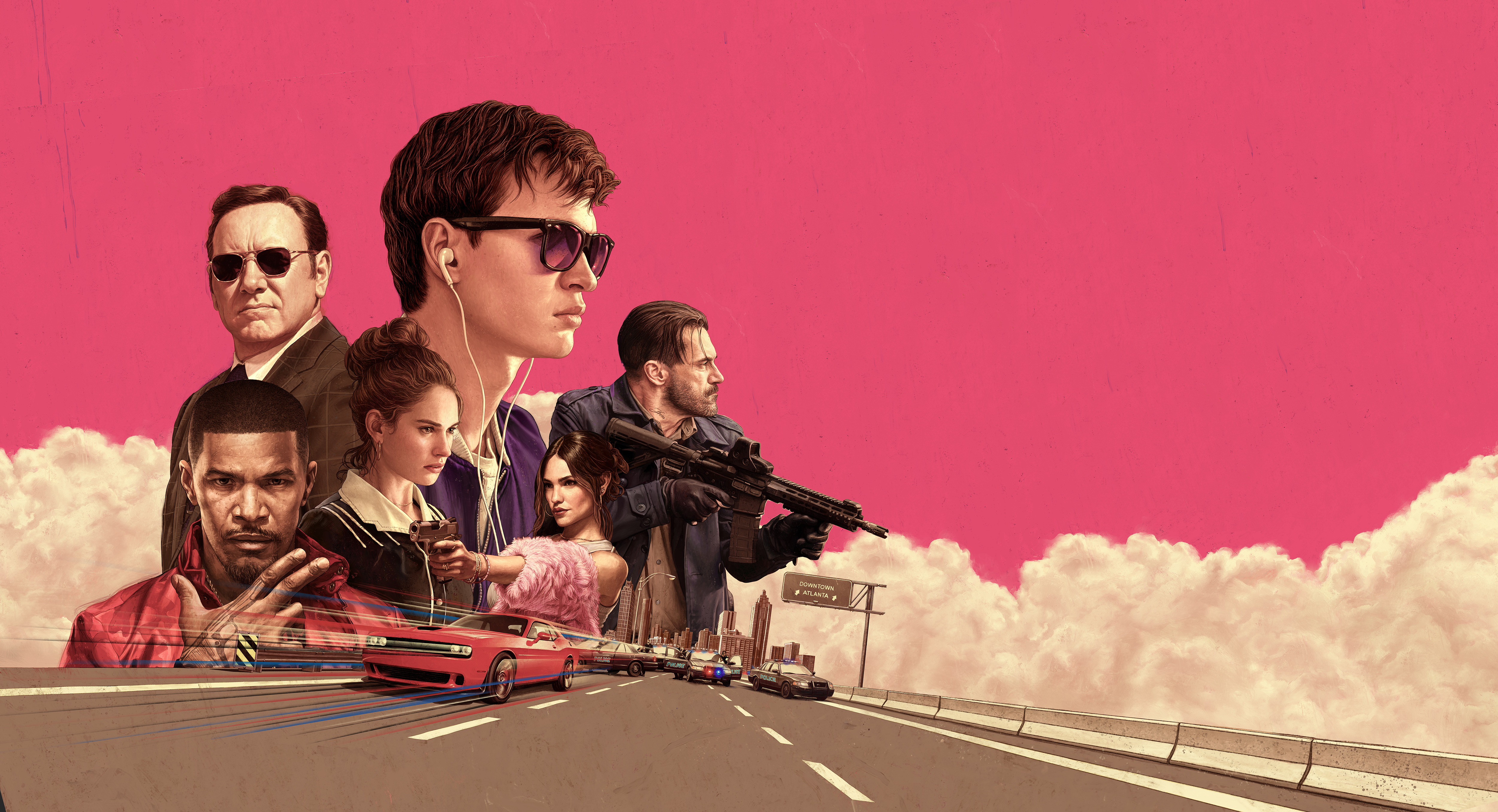 Baby Driver Wallpaper Hd - HD Wallpaper 
