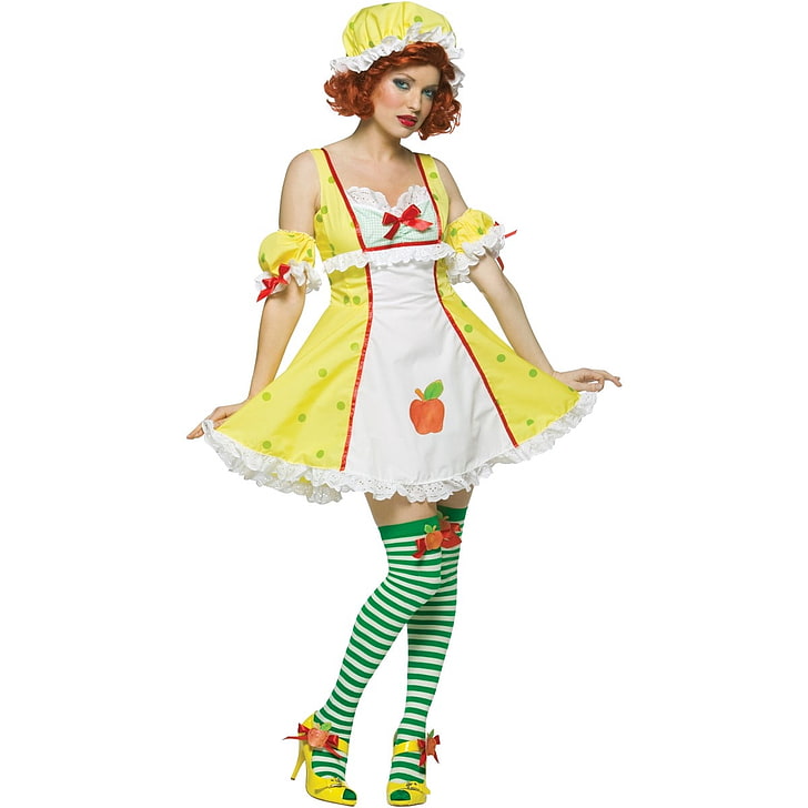 Strawberry Shortcake Costume Adults - HD Wallpaper 