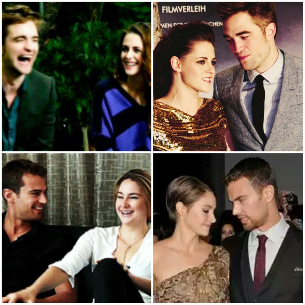 Robert And Theo With Their Female Co-star S - Theo James Robert Pattinson - HD Wallpaper 