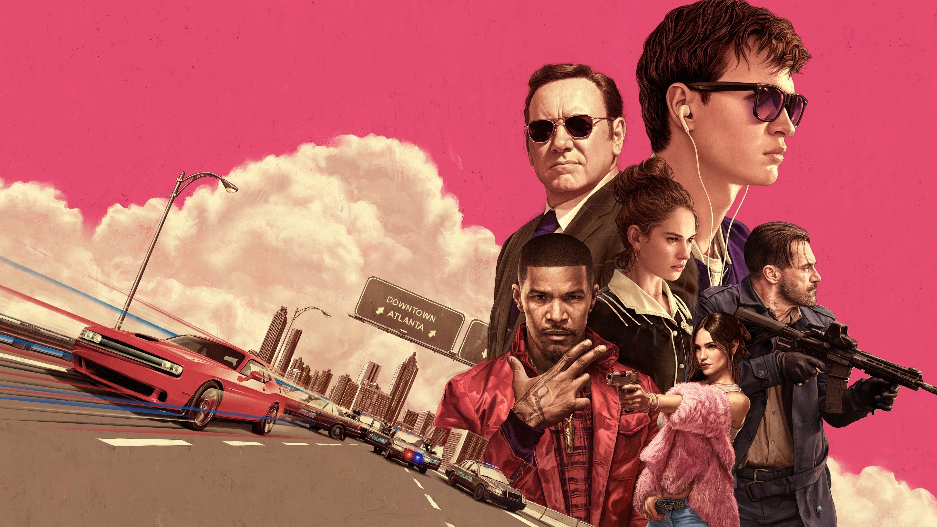 Baby Driver - HD Wallpaper 