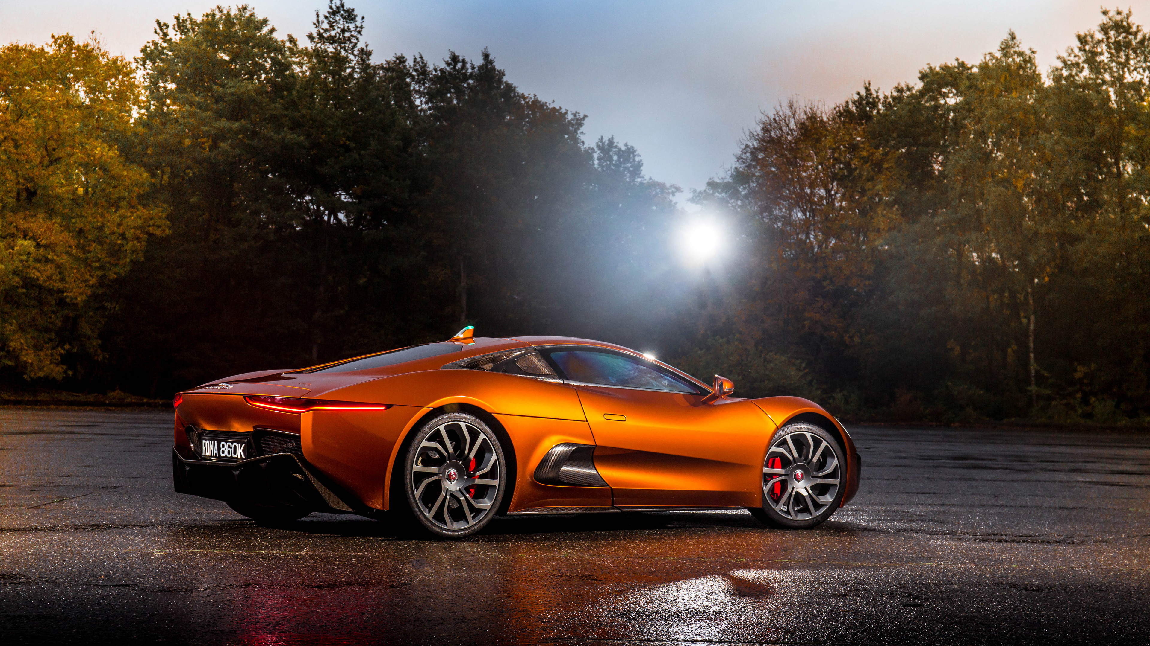 Jaguar C X75 007 Spectre Rear - Jaguar C X75 Wallpaper Hd - HD Wallpaper 