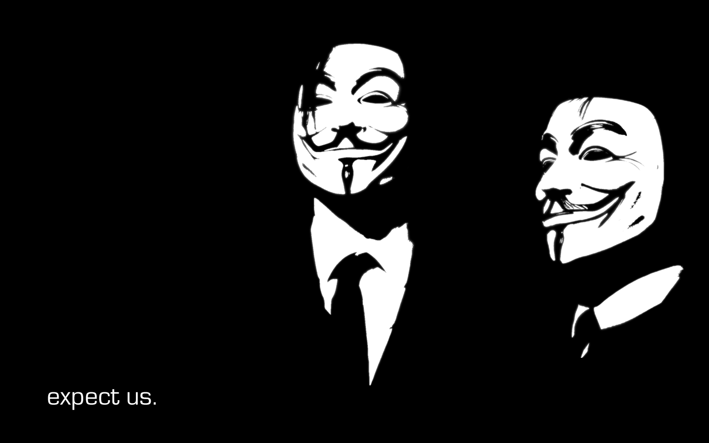 Anonymous Wallpapers ~ Hack The Hacker - Hacker Mask Memes For Life - HD Wallpaper 