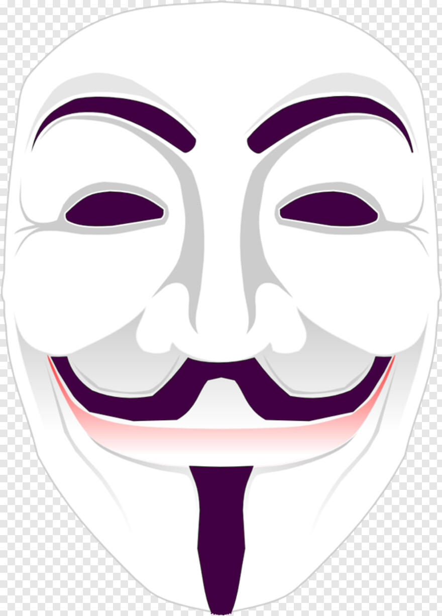 Hacker Face Png, Transparent Png - Guy Fawkes Mask Icon - HD Wallpaper 