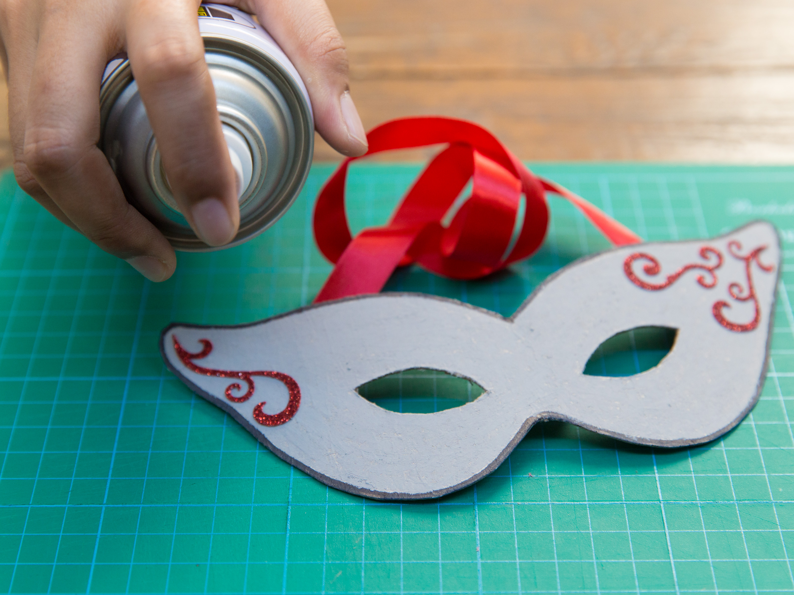 Image Titled Make A Paper Mask Step - Make Mask With Paper - HD Wallpaper 