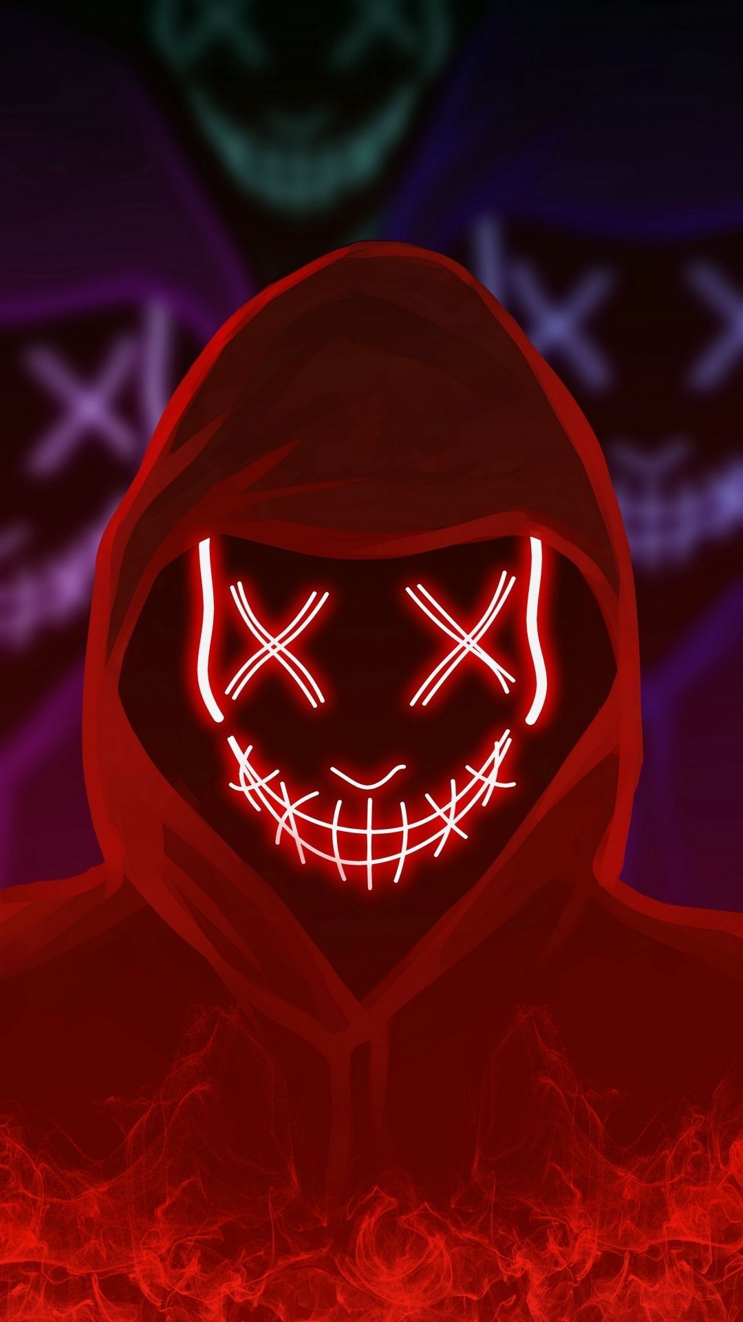 Led Purge Mask - HD Wallpaper 