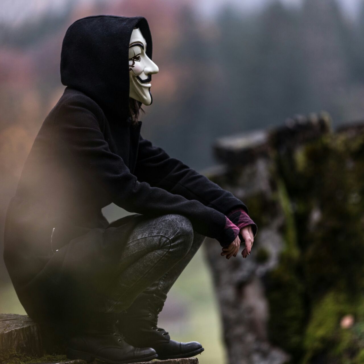 Anonymous Wallpaper Hd - Guy Fawkes Mask Lappy - HD Wallpaper 