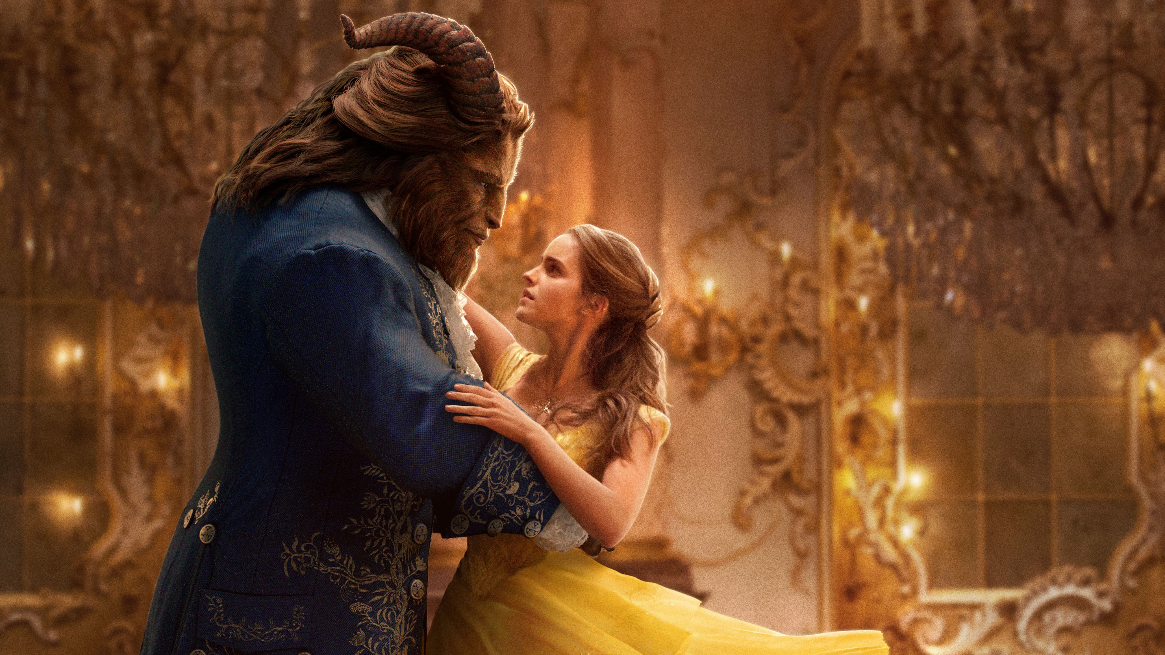 Beauty And The Beast 2017 Hd - HD Wallpaper 