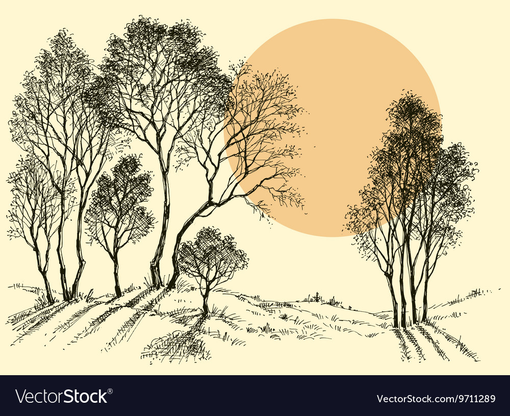 Landscape Wallpaper Vector Hd - HD Wallpaper 