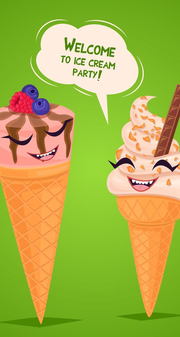 Ice Cream Funny Poster - HD Wallpaper 