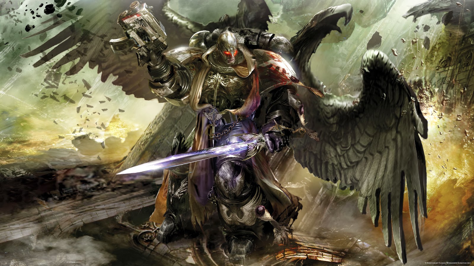 Lords Of The Fallen Art Wallpapers - Warhammer 40k Fallen - HD Wallpaper 