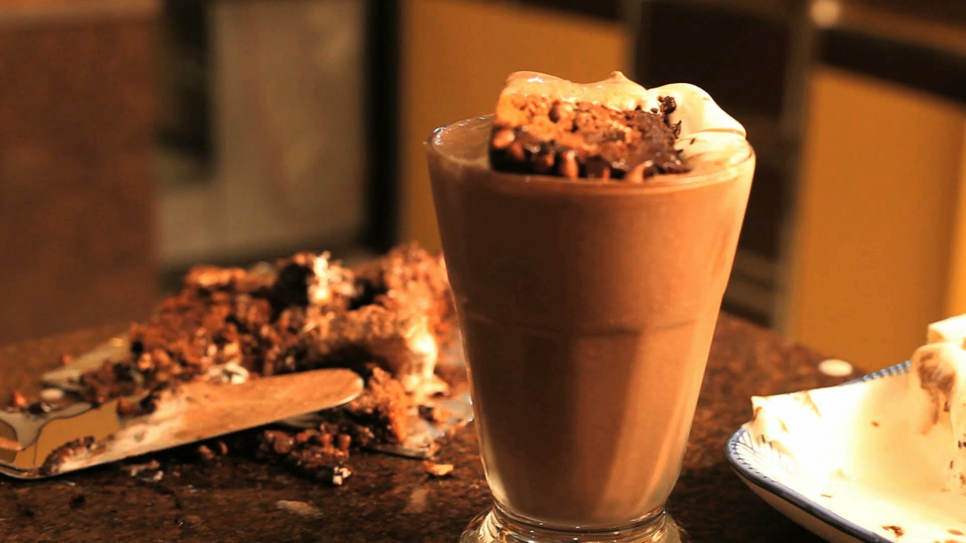 Chocolate Milkshake Hd - HD Wallpaper 