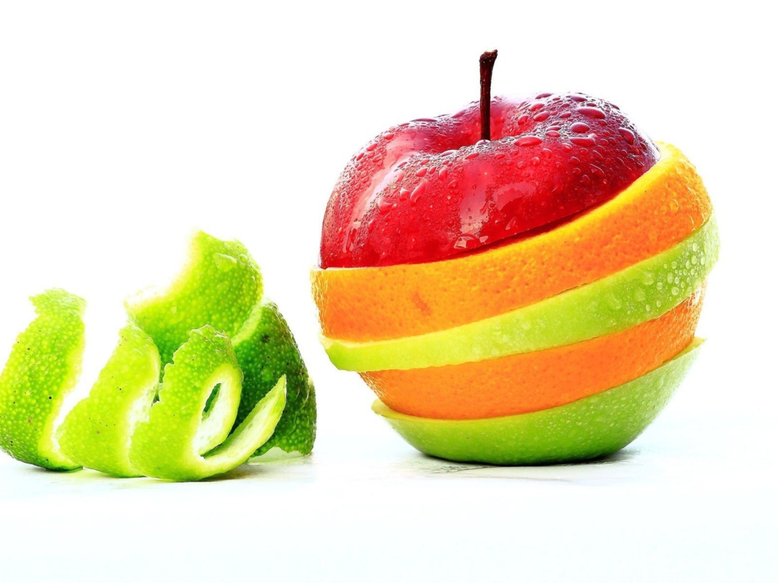 Sliced Fruits - HD Wallpaper 