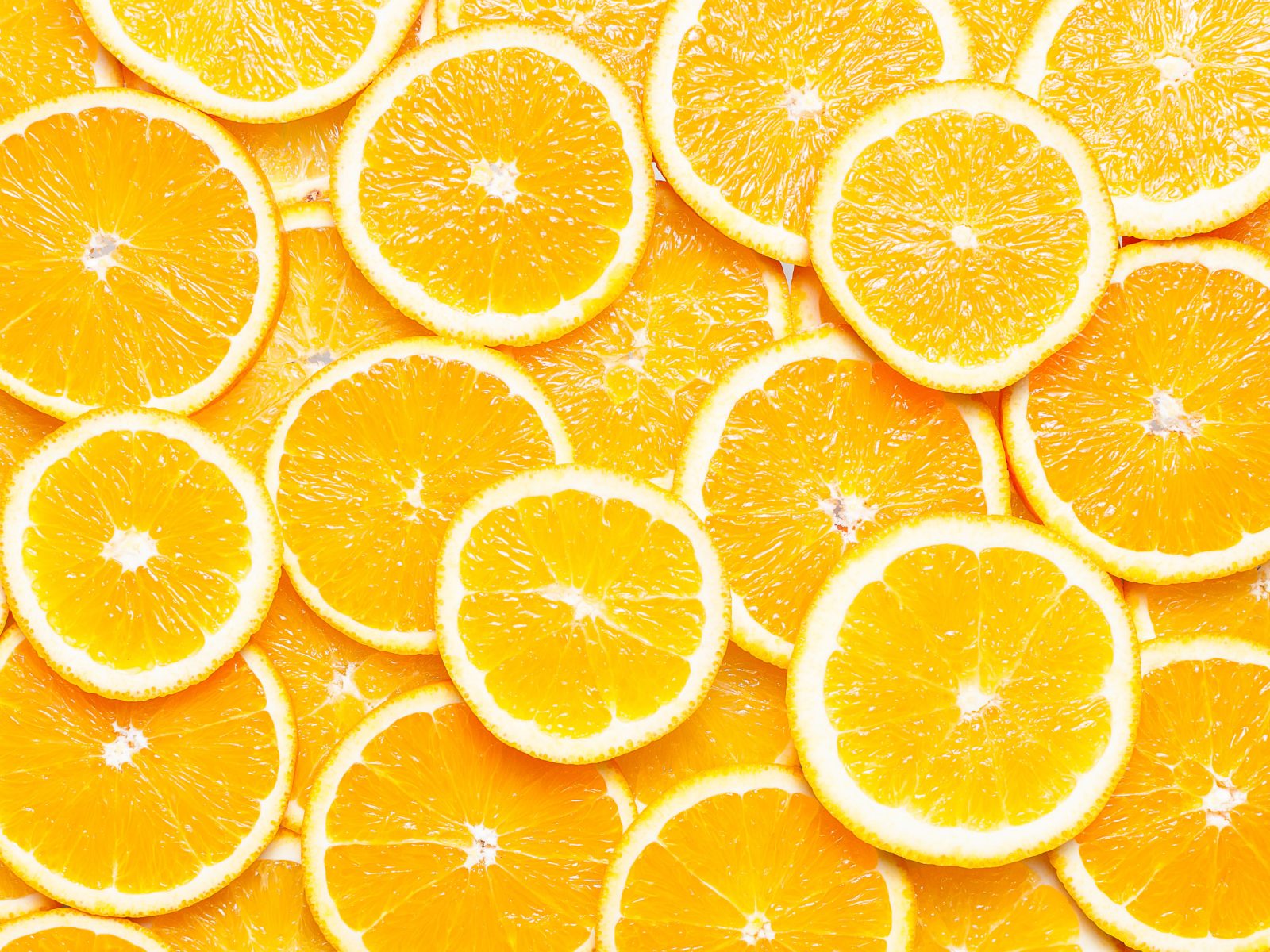 Orange Slices - HD Wallpaper 