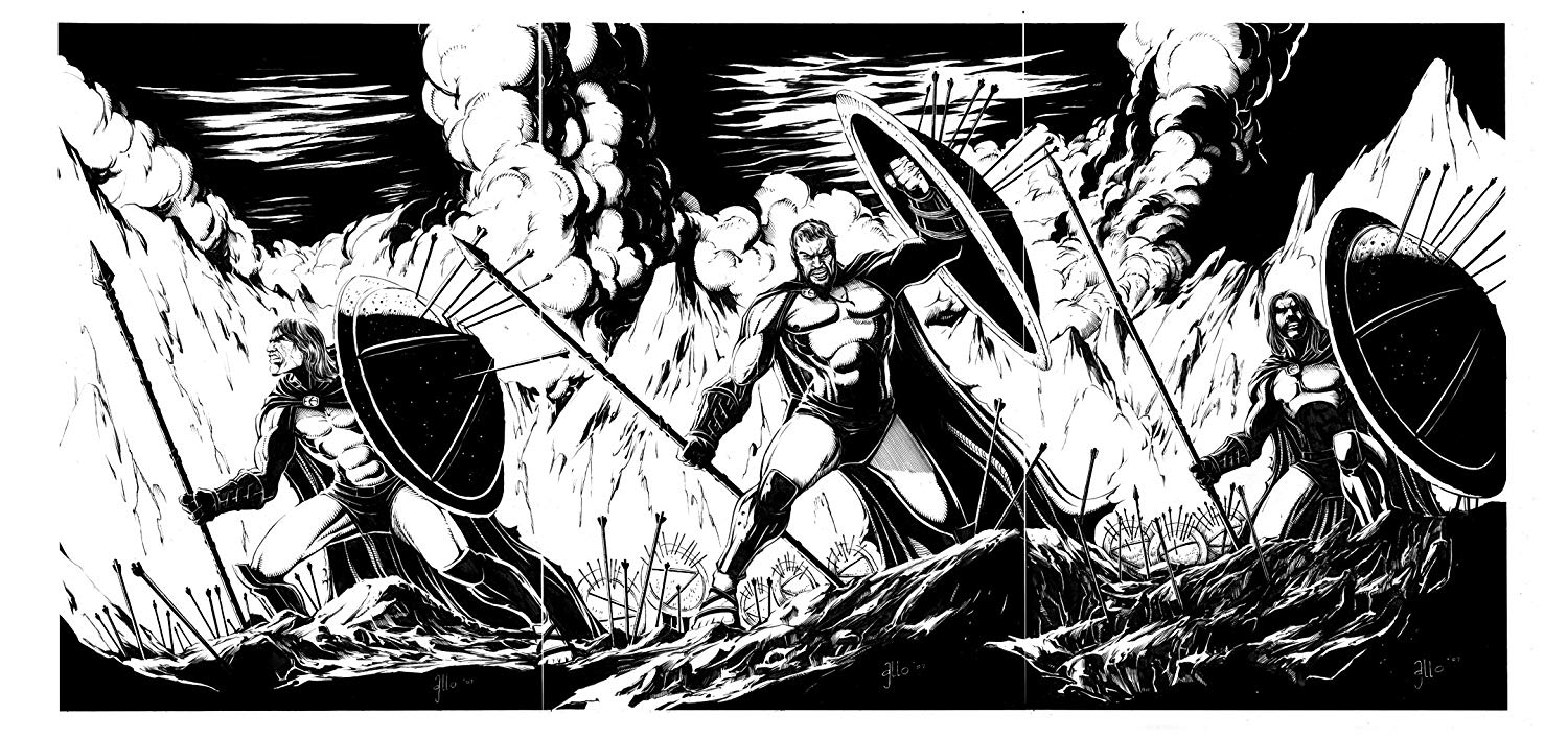 300 Comic - HD Wallpaper 