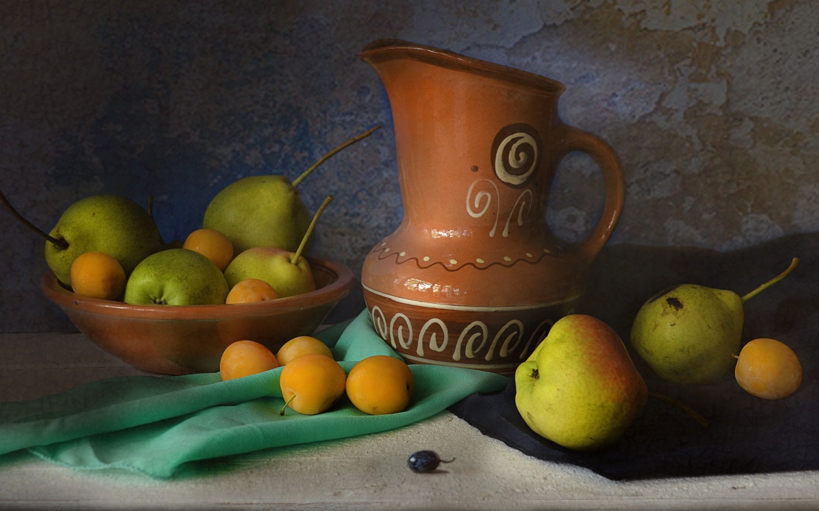 Apricots, Fruits - Still Life Photography - HD Wallpaper 