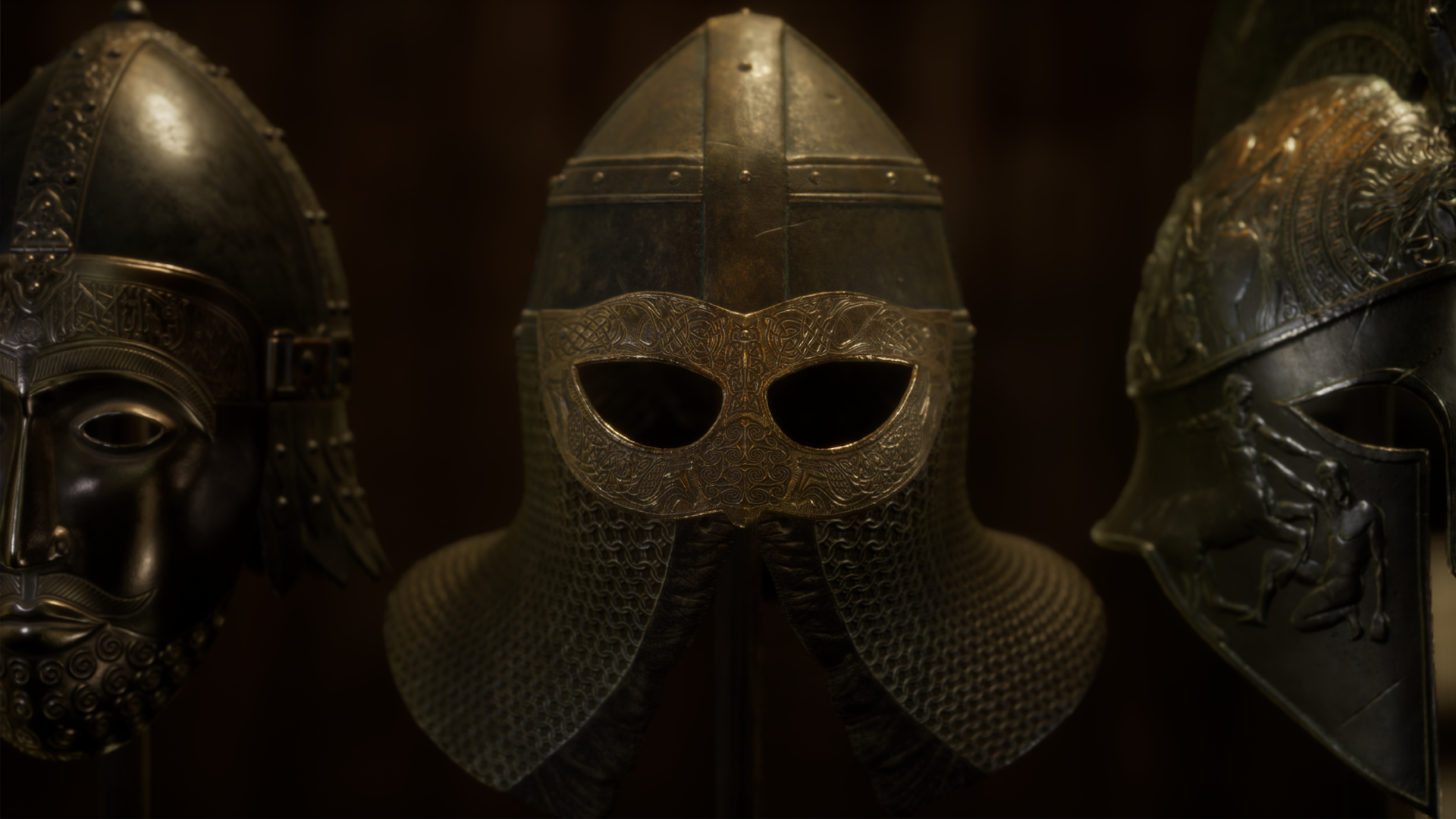 Ancient Helmet - HD Wallpaper 