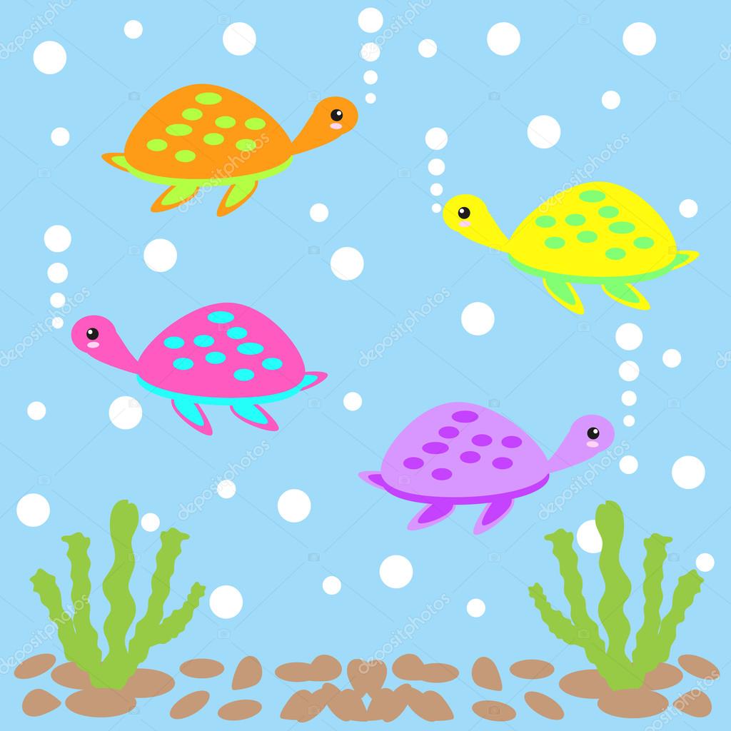 Fondo De Pantalla De Tortugas - HD Wallpaper 