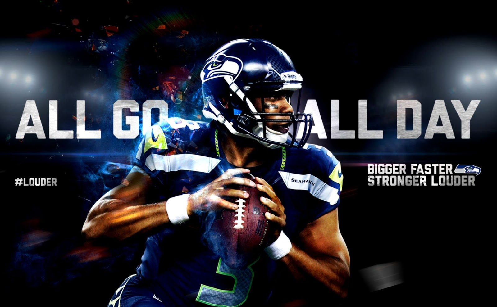Nfl Russell Wilson Seahawks Wallpapers - Russell Wilson Wallpaper Mobile Hd - HD Wallpaper 